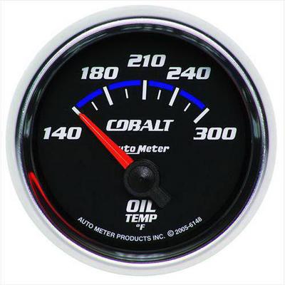 Auto Meter Cobalt Electric Oil Temperature Gauge - 6148